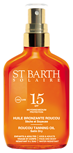 St. Barth Solaire Roucou Bräunungsöl Spray SPF15