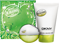 DKNY Be Delicious Set = EdP Nat. Spray 30 ml + Body Lotion 100 ml