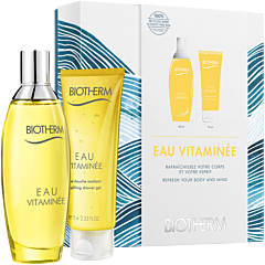 Biotherm Eau Vitaminée Set = Spray de Fraîcheur 100 ml + Gel Douche 75 ml
