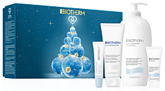 Biotherm Lait Corporel Gifting X-Mas Set = Lait Corporel 400 ml + Lait de Douche 75 ml + Biomains 20 ml + Lip Balm 13 ml
