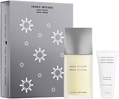 Issey Miyake L'Eau d'Issey pour Homme X-Mas Set = EdT Nat. Spray 75 ml + Shower Gel 50 ml