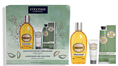 L'Occitane Mandel Körperpflege Set = Duschöl 250 ml + Handcreme 75 ml + Körpercreme 20 ml
