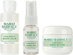 Mario Badescu Coconut Body Travel Trio