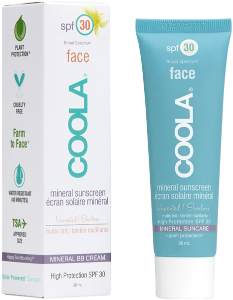 Coola Face Unscented Mineral Sunscreen Matte Tint SPF 30 online kaufen parfuemerie wiedemann