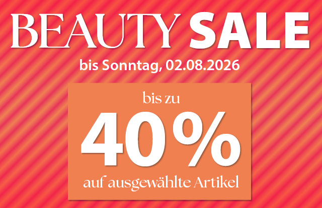 Jetzt sparen - Bis zu 40% auf ausgewählte Artikel