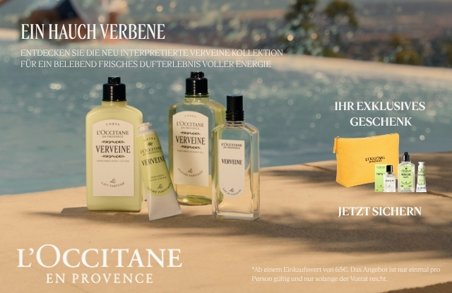 Jetzt entdecken - das neue Verveine Argumes EdT von L'OCCITANE