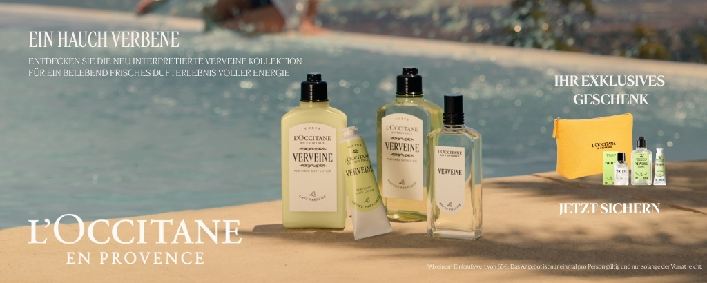 Jetzt entdecken - das neue Verveine Argumes EdT von L'OCCITANE