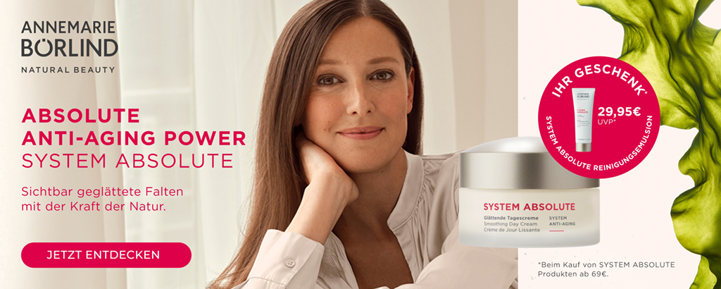 Jetzt entdecken - SYSTEM ABSOLUTE Glättende Tagescreme von ANNEMARIE BÖRLIND
