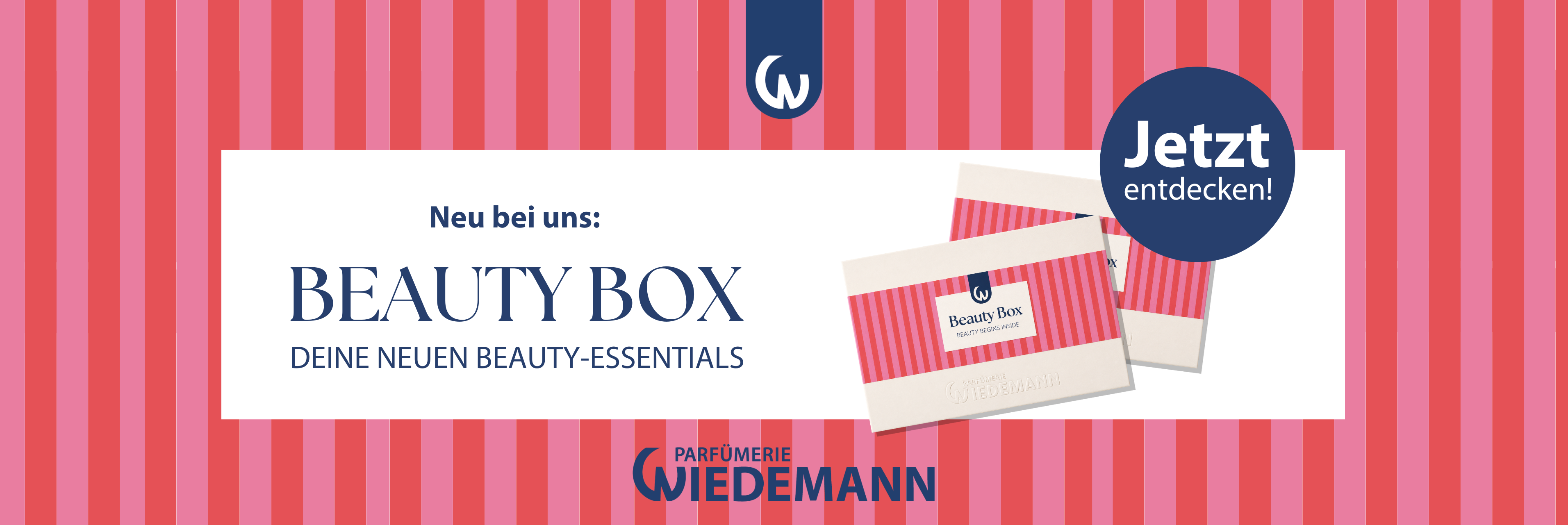 Jetzt entdecken - die neue Beauty Box von Parfümerie Wiedemann