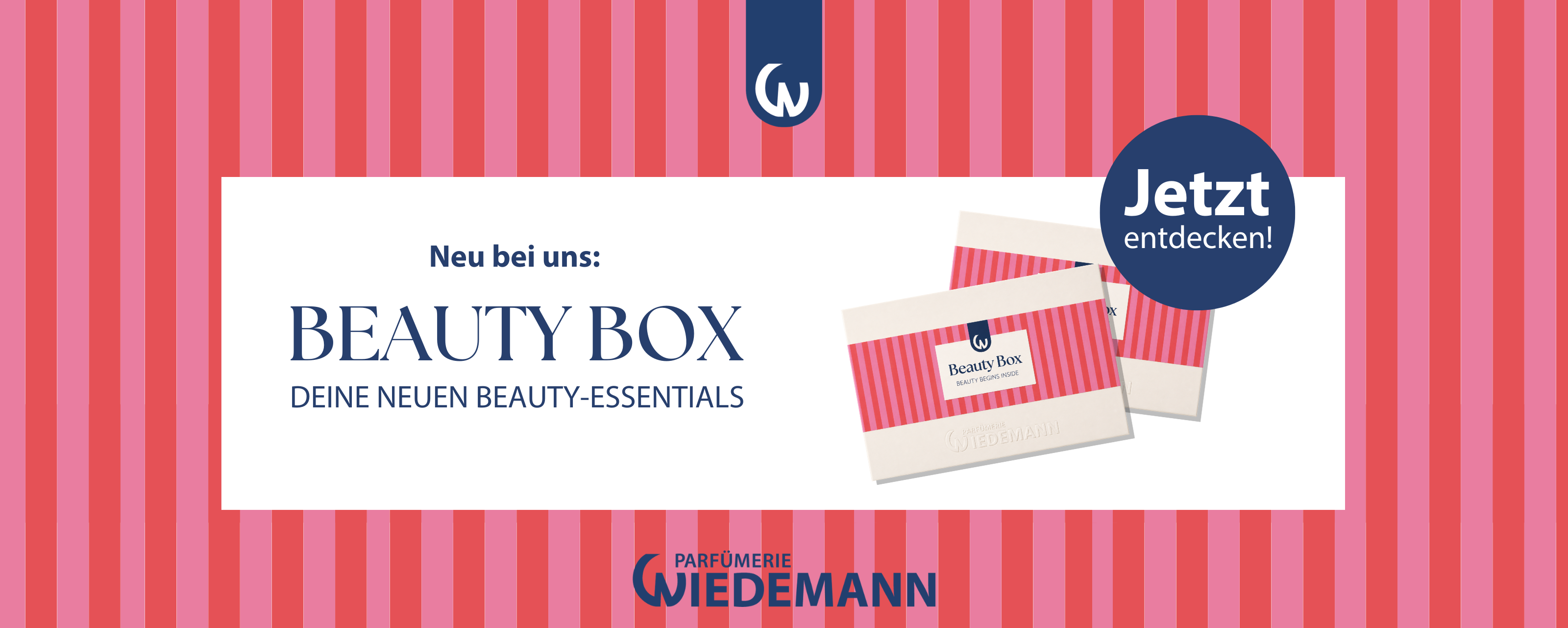 Jetzt entdecken - die neue Beauty Box von Parfümerie Wiedemann