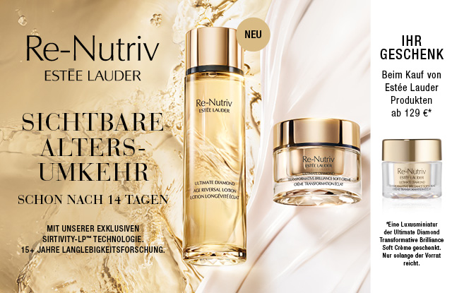 Jetzt entdecken - Re-Nutriv Ultimate Diamond Trasformation Brilliance Soft Crème von ESTÉE LAUDER