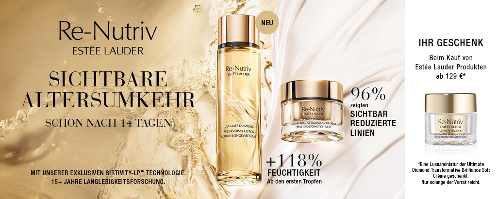 Jetzt entdecken - Re-Nutriv Ultimate Diamond Trasformation Brilliance Soft Crème von ESTÉE LAUDER