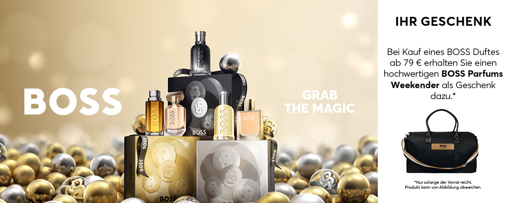 Jetzt entdecken - BOSS Düfte bei Parfümerie Wiedemann