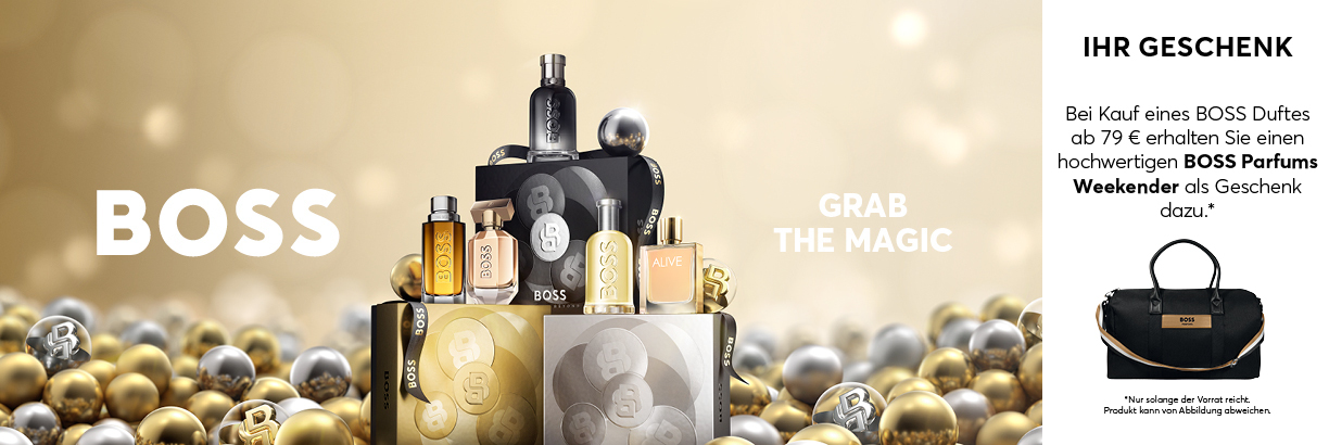 Jetzt entdecken - BOSS Düfte bei Parfümerie Wiedemann