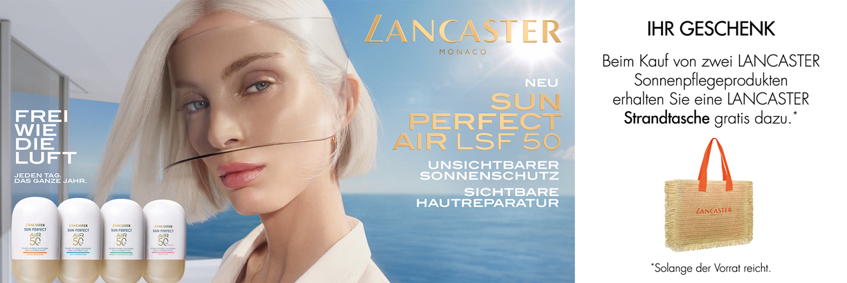 Jetzt entdecken - Sonnenpflege von LANCASTER