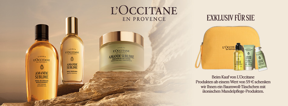 Jetzt entdecken - die neue Mandel-Pflegelinie von L'OCCITANE