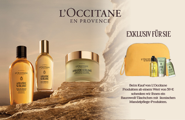 Jetzt entdecken - die neue Mandel-Pflegelinie von L'OCCITANE